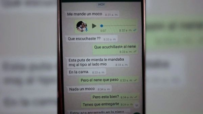 Los chats en los que el hombre atrincherado en Tolosa confesó el crimen de su hijastro
