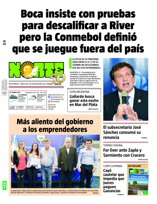 Edición del 28.11.18