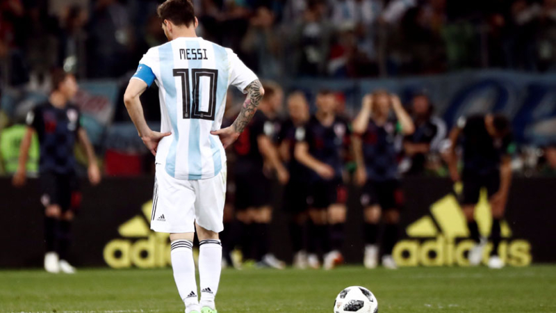 Revelan un gesto de Messi con la selección de Croacia luego del Mundial de Rusia