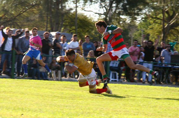 Try decisivo para la consagración de CURNE.En la gran final del Torneo del Interior A (TDI), Curne se consagró campeón tras vencer por 20 a 14 a Huirapuca de Tucumán. Un triunfo histórico para los "canarios", que les valió el pasaje al Torneo Nacional de Clubes B. 30-06-18. Fabián Maldonado