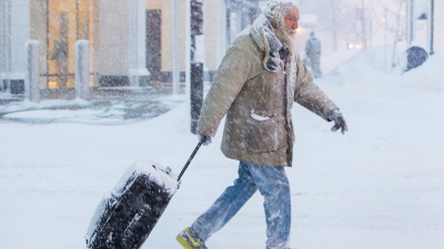 Las imágenes que deja la ola de frío polar en EE.UU. y Canadá