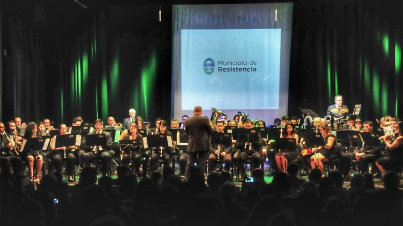 84 años de la Banda Municipal: gran concierto y reconocimientos a músicos