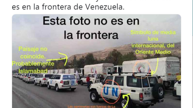 El autoproclamado Guaidó quiere repartir “ayuda humanitaria” en Venezuela