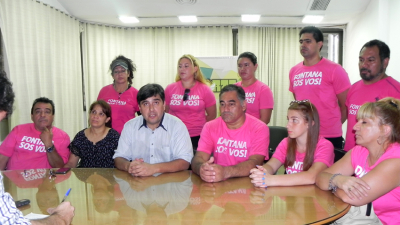 Convergencia Social lanzó sus candidatos en Fontana