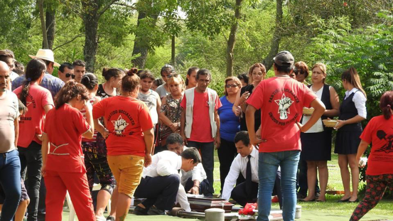 Luego 37 días de espera, inhumaron los restos de Angelina Cáceres