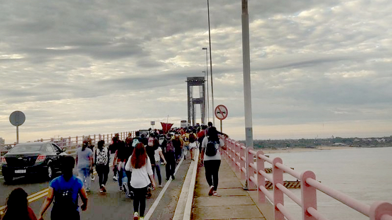 Se cumplió el tradicional viacrucis interprovincial