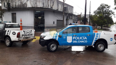 Destrozó el cajero de Margarita Belén y no consiguió llevarse nada