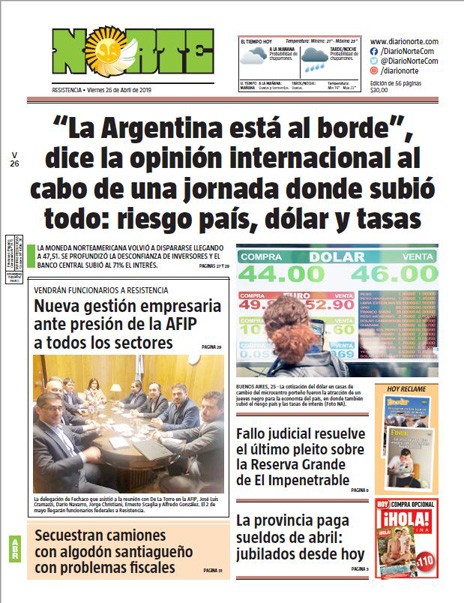 Edición del 26.04.19