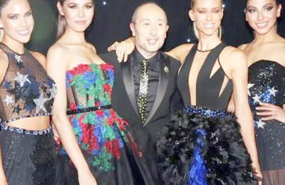 Desfile solidario con Claudio Cosano 