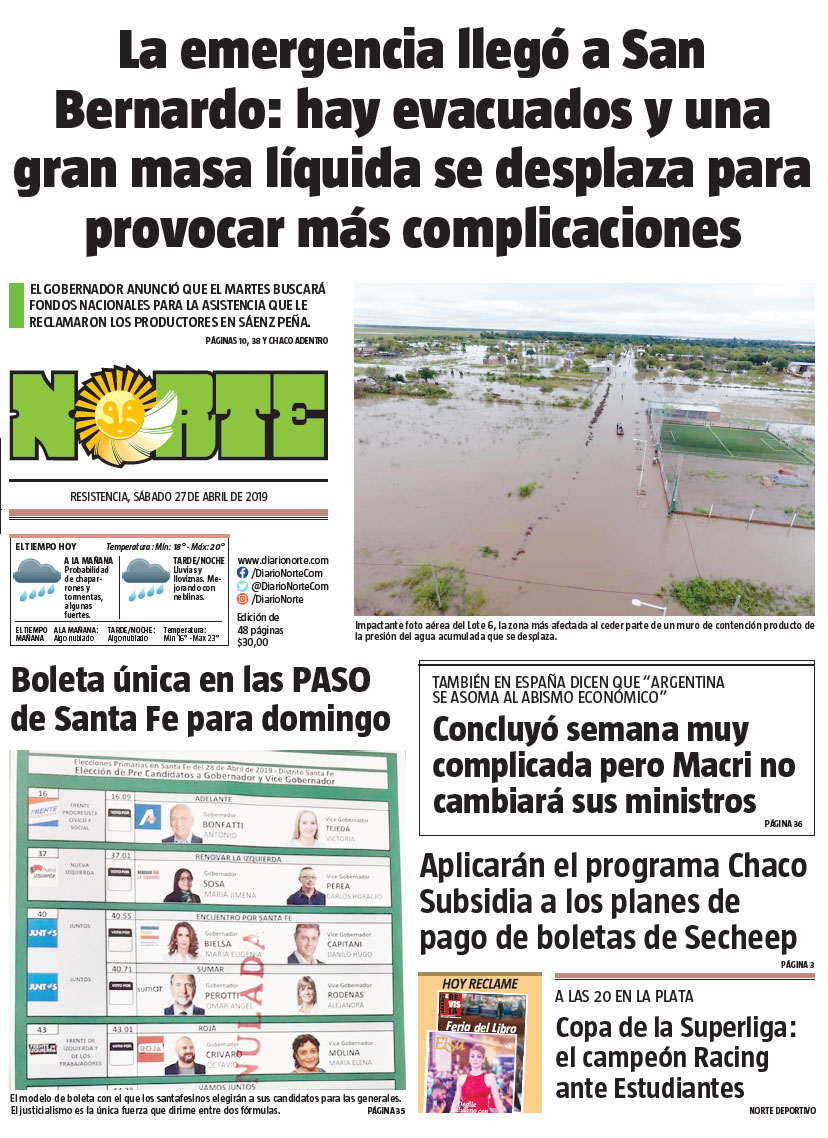Edicion del 27-04-2019