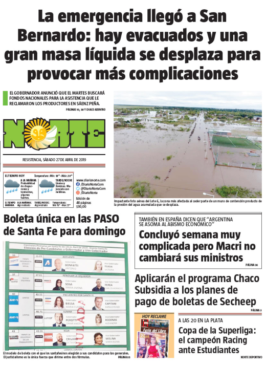 Edicion del 27-04-2019