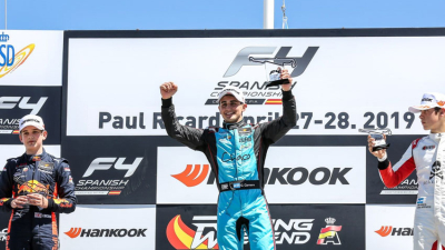 Giorgio Carrara se quedó con la tercera carrera de la F4 Española