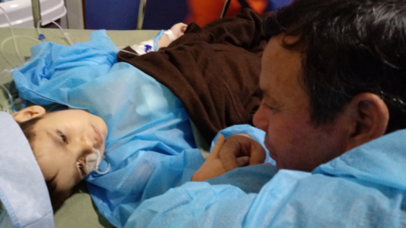Llegó el corazón para Valentino