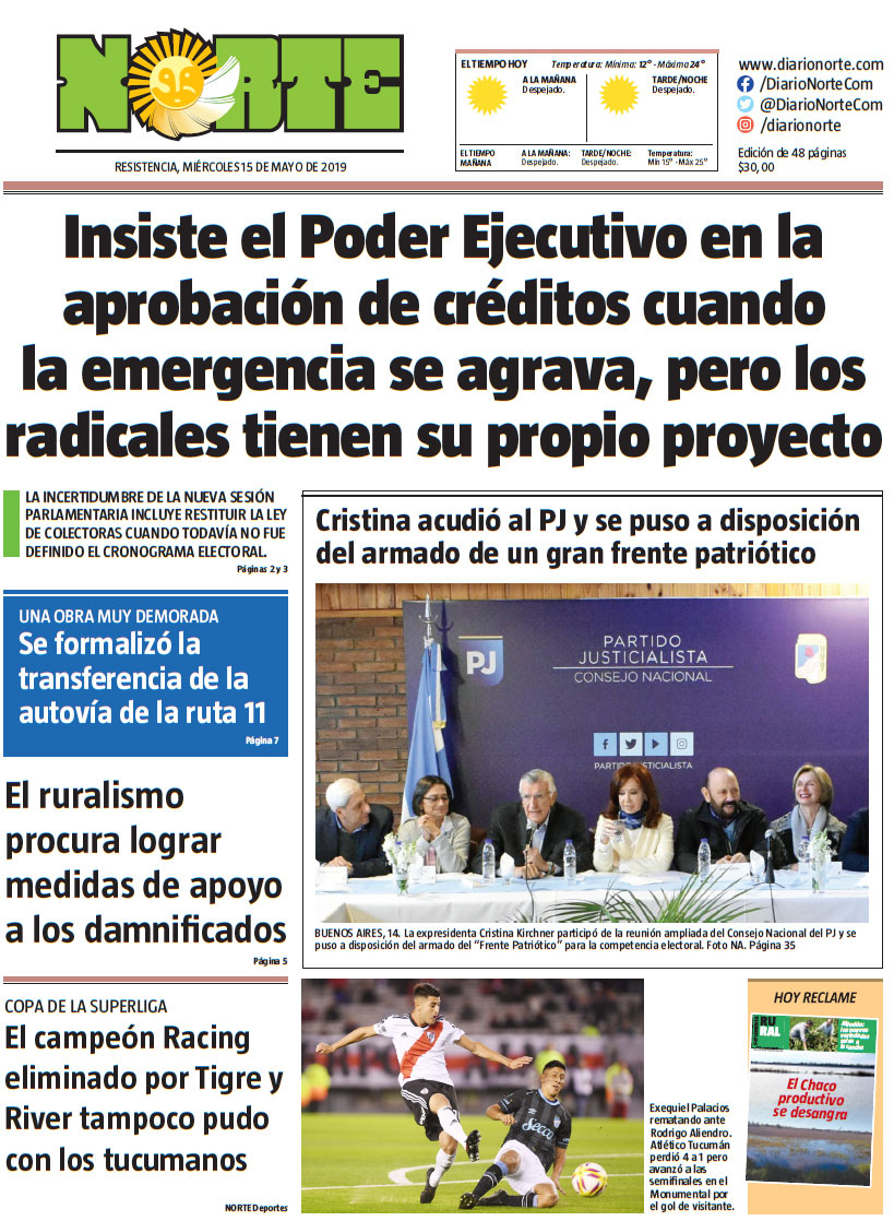 Edicion del 15-05-2019