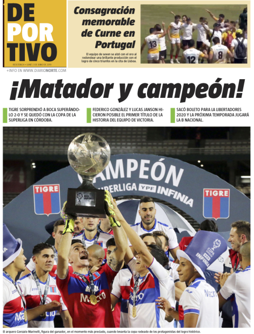 ¡Matador y campeón!