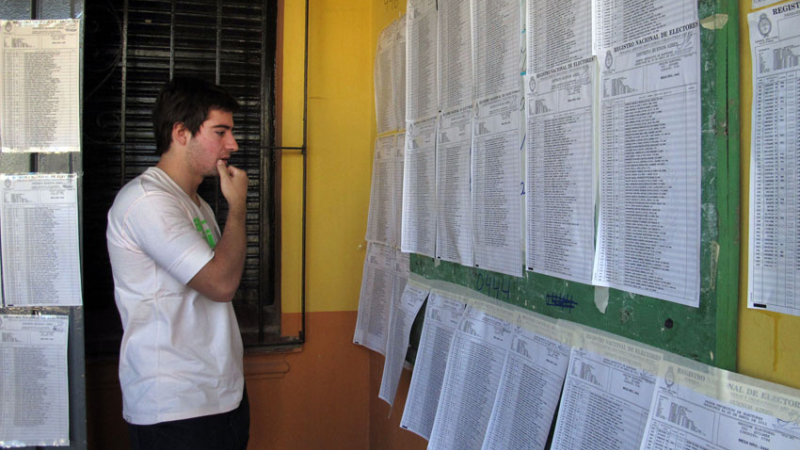 Difunden el padrón definitivo para comicios nacionales