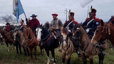 La 24ª Cabalgata de la Fe llega hoy al Parque Provincial Pampa del Indio
