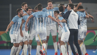 Los Leones golearon, ganaron el oro y clasificaron a Tokio 2020
