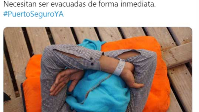 Open Arms advierte que los migrantes en su barco están en peligro