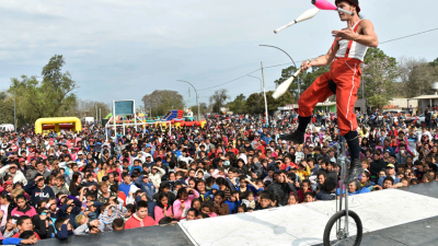 Los niños celebraron su Día en el barrio Mujeres Argentinas