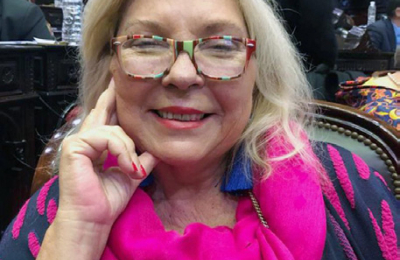 Carrió llega el miércoles para presentar su libro