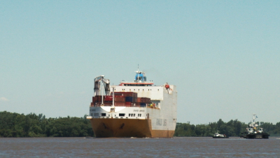 Petrolera Naviera Sur construirá tres puntos de amarre en la costa chaqueña del Paraná
