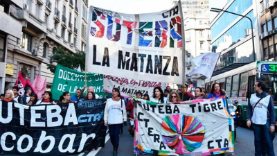 Docentes bonaerenses: petitorio por aumento salarial y emergencia alimentaria