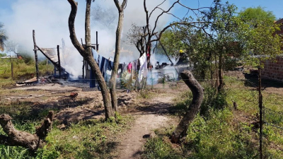 Incendio y muerte en el barrio Mate Cosido: no hay denuncias de violencia de género