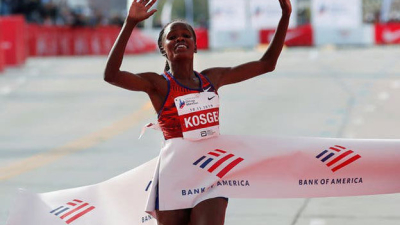 La keniana Kosgei rompió el récord mundial de Maratón tras 16 años