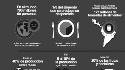 América latina y el Caribe desperdician el 20% de la comida que se pierde en el mundo
