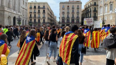 Barcelona: Marchas, incidentes y huelga general
