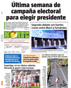 Edicion del 21-10-2019