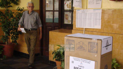 Los chaqueños concurren a las urnas por novena vez para elegir presidente