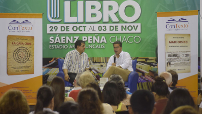 Mate Cosido y la Casa Cruz, en la Feria del Libro
