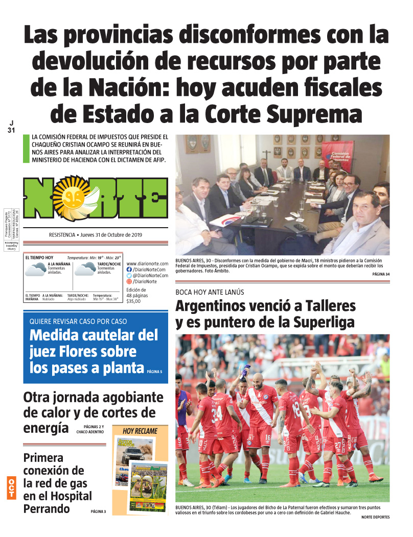 Edicion del 31-10-2019