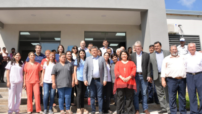 El gobernador inauguró el nuevo hospital de Puerto Tirol