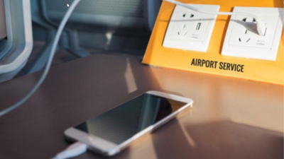 Cuidado con los enchufes USB públicos