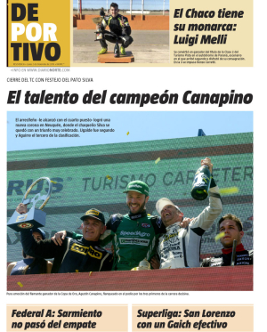El talento del campeón Canapino