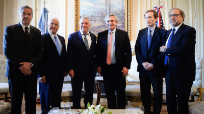 Alberto Fernández recibió a una delegación de Estados Unidos para encarrilar la relación