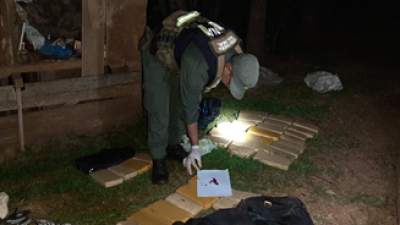 Desarticulan banda narco de Misiones y detienen a tres personas