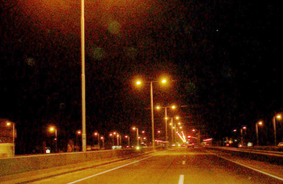 Avanzan trabajos de iluminación en la autovía de la ruta nacional 16