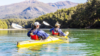Kayak y rafting como propuestas de turismo activo