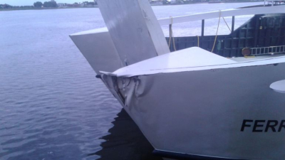 Nueva decepción para los chaqueños: Se averió el ferry