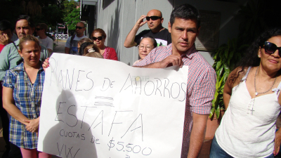 Damnificados por cuotas abusivas de autoplanes se manifestaron en el STJ