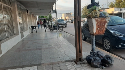 Tras la lluvia, preocupa la situación de la basura en Charata