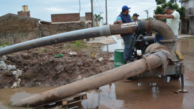 El municipio de La Leonesa nuevamente prestó colaboración en Charata