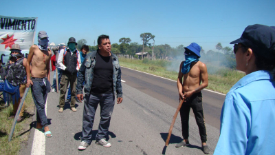 Tensión y caos vehicular por corte de la ruta 11: reclaman puestos de trabajo