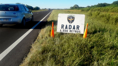 En lo que va de 2020 ya se registraron 380 fotomultas por exceso de velocidad