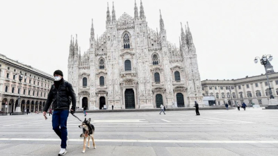 Italia reportó 168 muertos por coronavirus en un día y el total asciende a 631