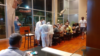 Operativos preventivos en dos hoteles de Sáenz Peña por turistas brasileños